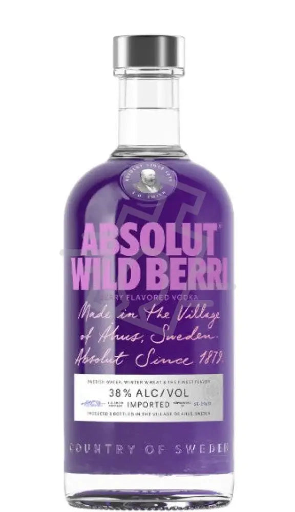 Absolut Wild Berri Vodka [0,7L|38% ] Vodka