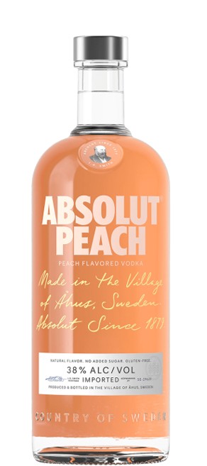Absolut Peach Vodka [0,7L|38%]