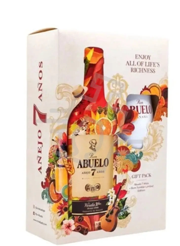 Abuelo 7 Years Anejo Rum DD. [0,7L|40% ] + pohár Rum