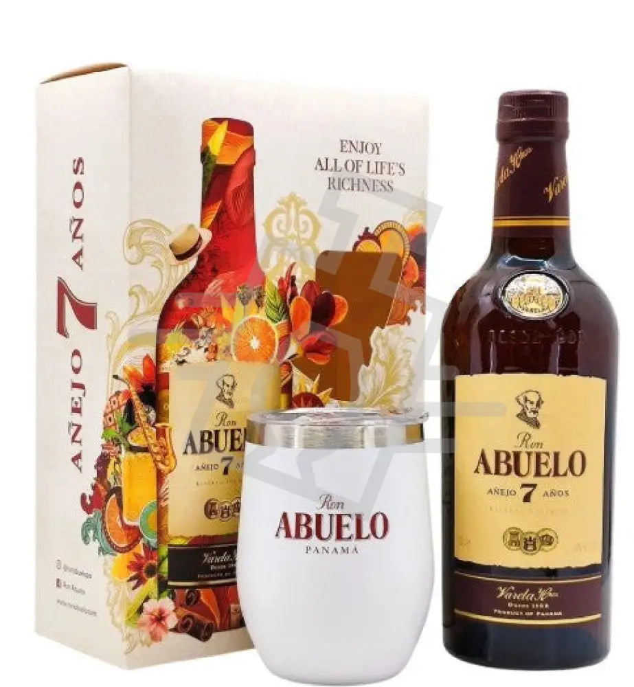 Abuelo 7 Years Anejo Rum DD. [0,7L|40% ] + pohár Rum