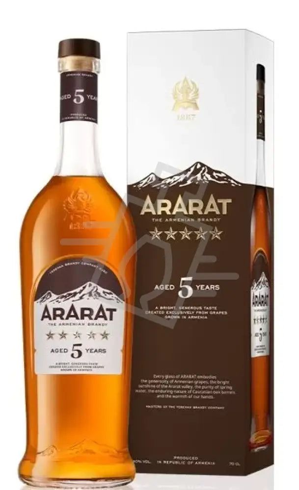 ARARAT Brandy  5y 0,7l 40% DD.