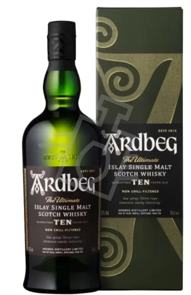 ARDBEG Whisky 10y 0,7l Islay Single Malt S. 46% DD.