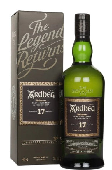 ARDBEG Whisky 17y Islay S.M.S [0,7L|40%] DD.