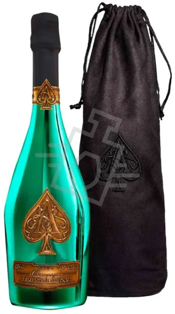 ARMAND DE BRIGNAC Champagne Brut Green 0,75l (bársony zsákban)
