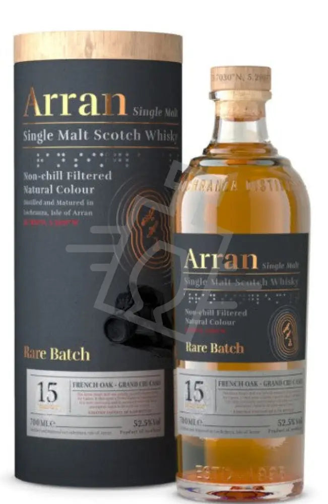 Arran 15 Years French Oak Grand Cru Casks Whisky DD. [0,7L|52,5% ] Whisky