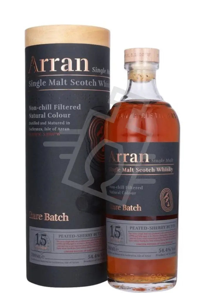 Arran 15 Years Rare Batch Peated-Sherry Butts Whisky DD. [0,7L|54,4% ] Whisky