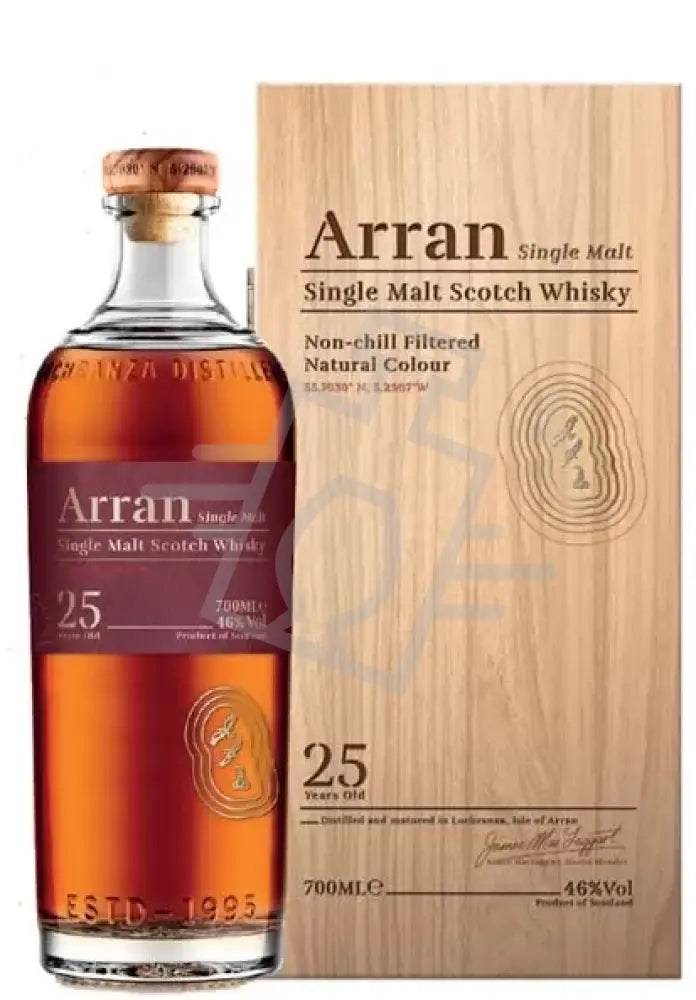 ARRAN Whisky 25y 0,7l Single Malt S. 46% FADD.