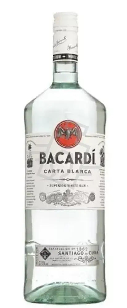 BACARDI Rum  1,5l Carta Blanca 37,5%