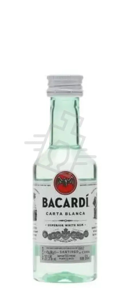 BACARDI Rum  0,05l Carta Blanca 40% (PET)