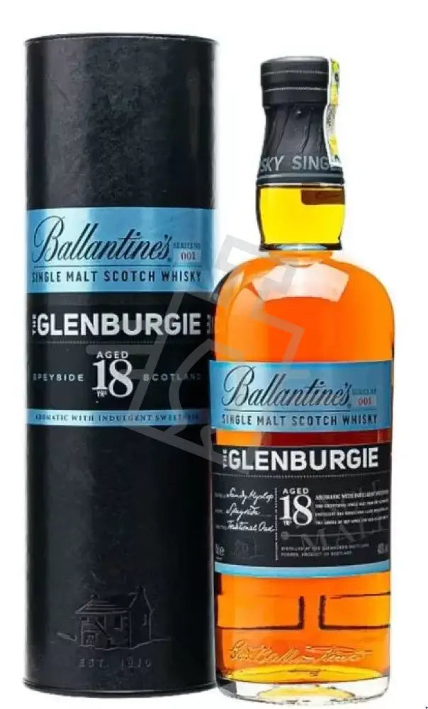 BALLANTINE'S Whisky 18y 0,7l The Glenburgie 40% DD.