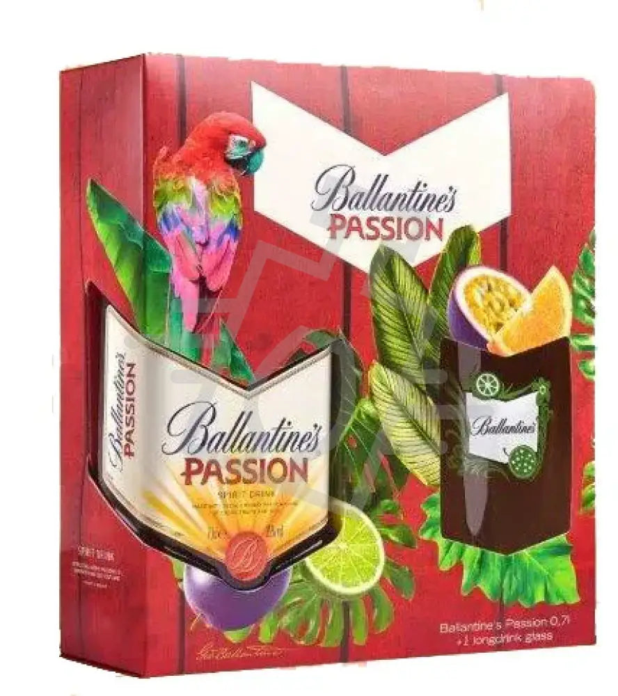 BALLANTINE'S Whisky Passion 0,7l 35% DD. + long drink pohár