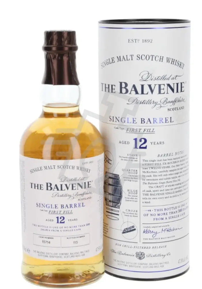 Balvenie 12 Years Single Barrel Whisky DD. [0,7L|47,8% ] Whisky