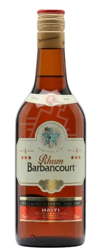 BARBANCOURT Rum  4y 0,7l 40%
