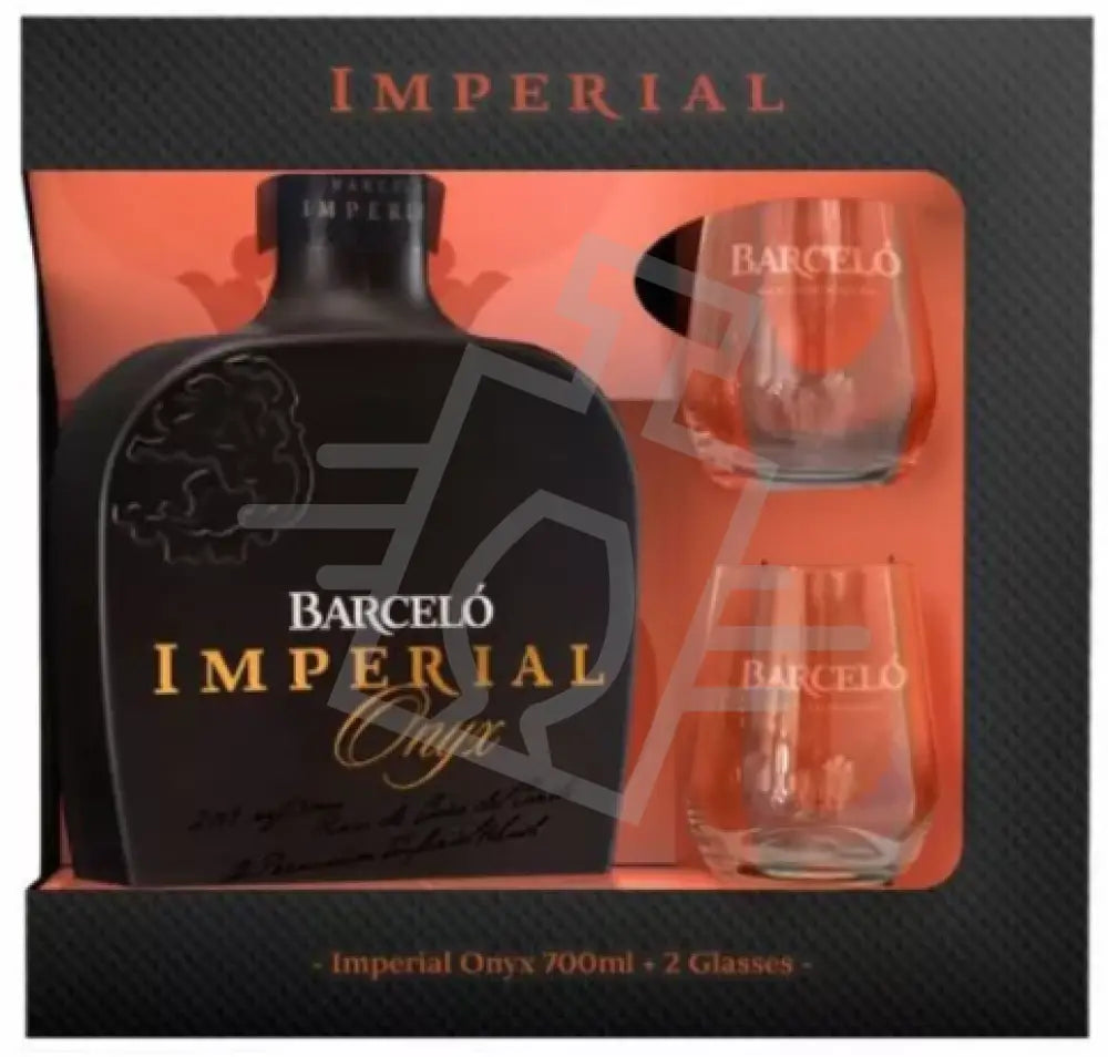 Barcelo Imperial ONYX Rum DD. [0,7L|38% ] + 2 pohár Rum