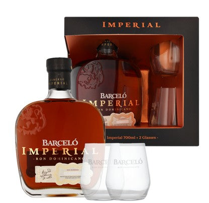 Barcelo Imperial Rum DD. [0,7L|38%] + 2 pohár