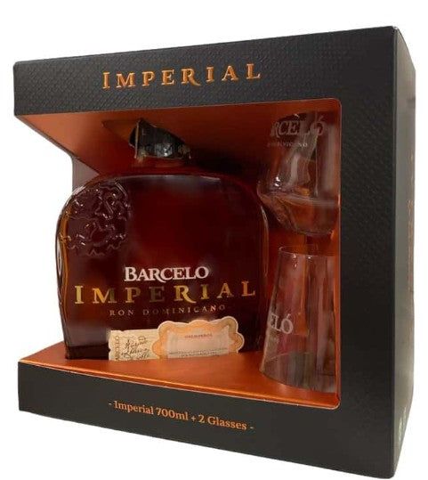 Barcelo Imperial Rum DD. [0,7L|38%] + 2 pohár