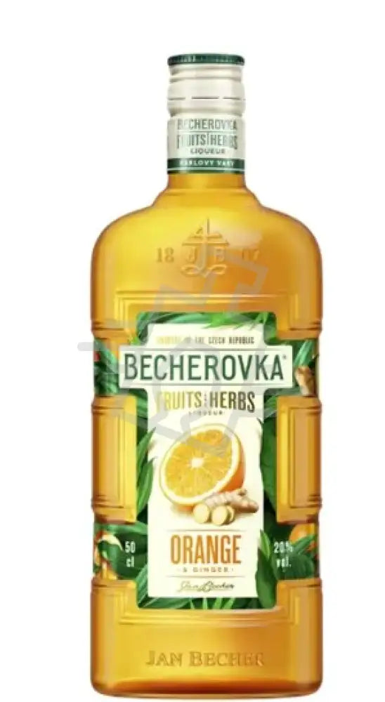 Becherovka Orange and Ginger [0,5L|20% ] Likőr