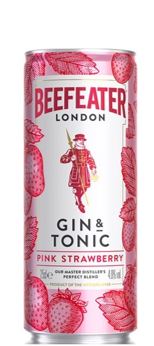BEEFEATER Gin & Tonic Pink Strawberry [0,25L|4,9%]