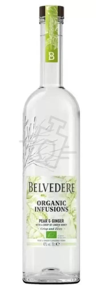BELVEDERE Vodka Organic Infusions 0,7l Pear & Ginger 40%
