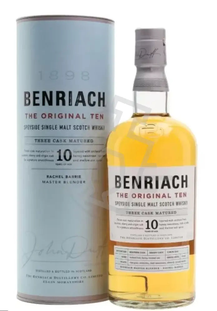 BENRIACH Whisky 10y 0,7l The Original Ten Single Malt Scotch 43% DD.