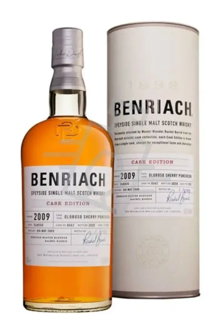 BENRIACH Whisky 11y 0,7l Cask Ed. 2009. Oloroso Sherry C. No 8562 58,9% DD