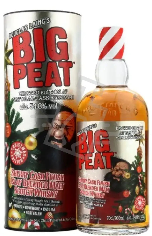 BIG PEAT Whisky 0,7l Christmas Edition 2023. Sherry Cask Finish 54,8% DD.