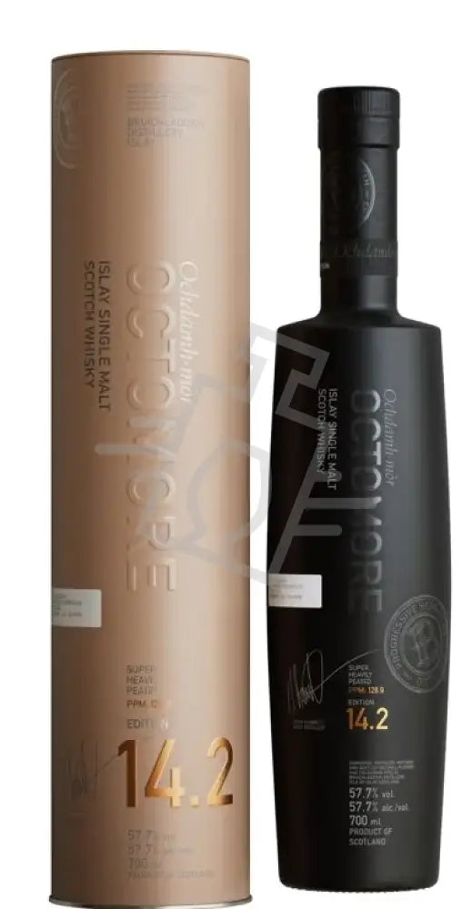 BRUICHLADDICH Whisky 0,7l Octomore 14.2 Ochdamh-mór Islay S.M. 57,7% FÉMDD
