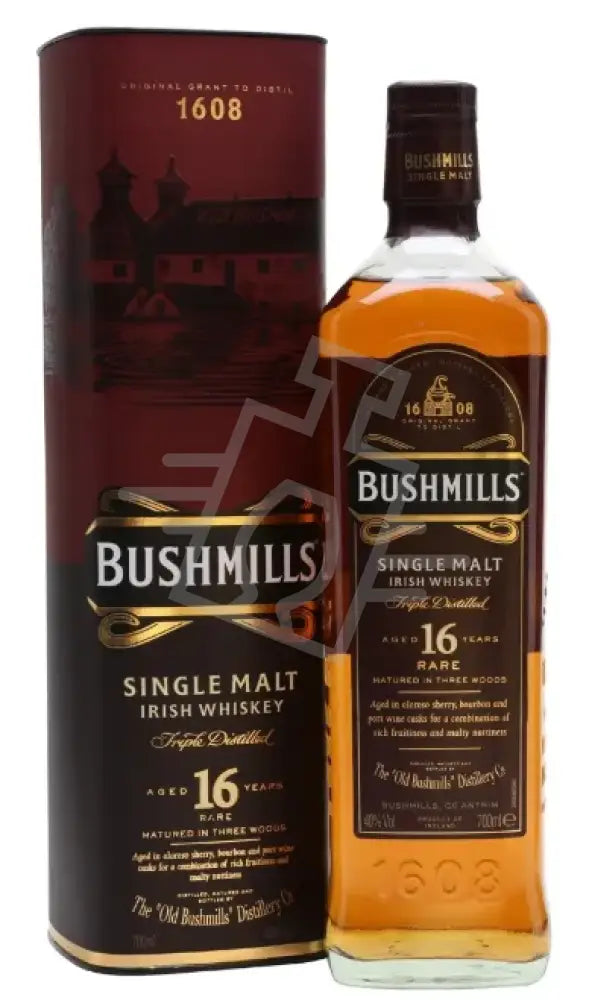 BUSHMILLS Whisky 16y 0,7l 40% DD.