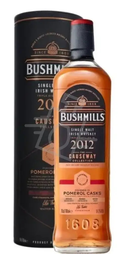 BUSHMILLS Whisky Causeway Coll. Vintage 2012. Pomerol Cask 0,7l 54,2% DD.