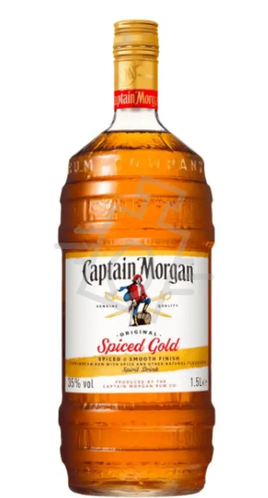 Captain Morgan Spiced Gold /Barrel Bottle/ Rum [1,5L|35% ] - Rum