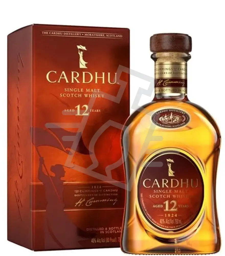 CARDHU Whisky 12y 0,7l Single Malt Scotch 40% DD.