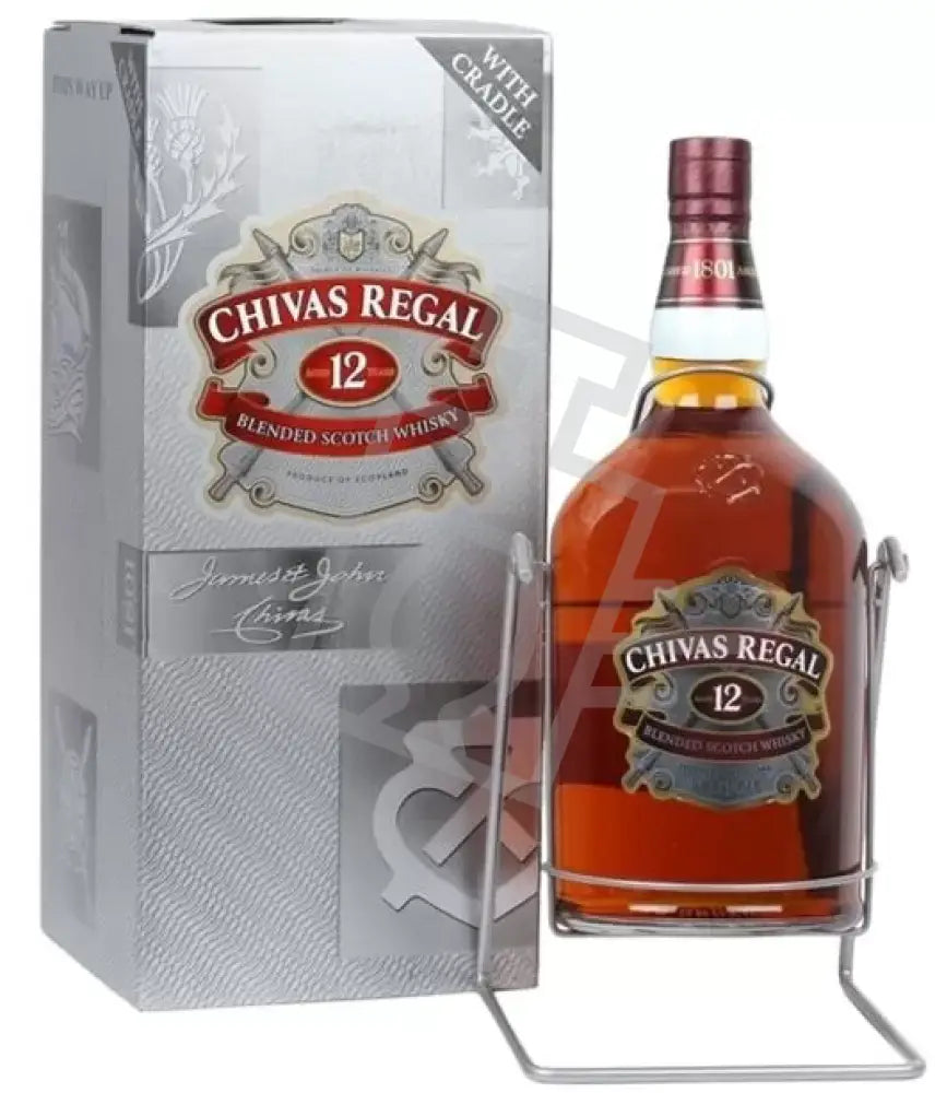 CHIVAS REGAL Whisky 12y 4,5l 40% DD. + állvány
