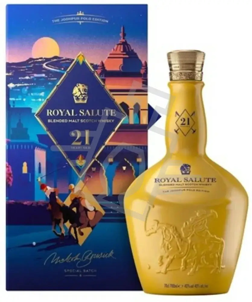 CHIVAS REGAL Whisky Roy. Sal. 21y 0,7l The Jodhpur Polo Edition 40% DD.