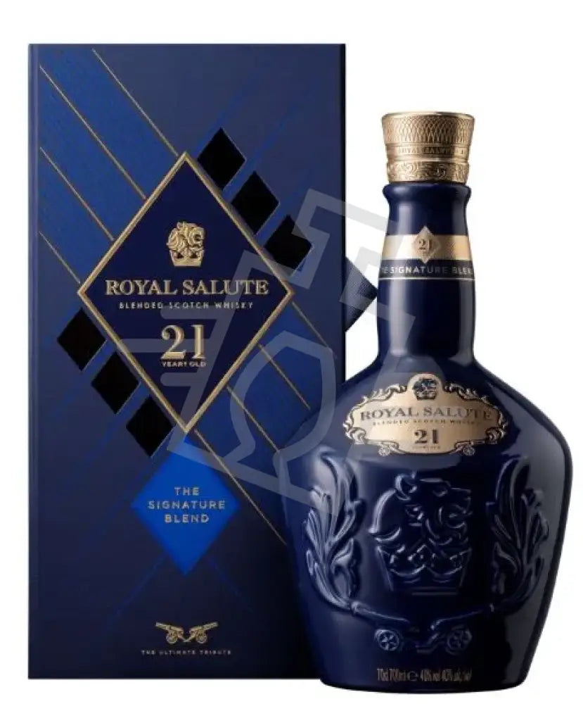 CHIVAS REGAL Whisky Roy. Sal. 21y 0,7l The Signature Blend 40% DD. (kék)