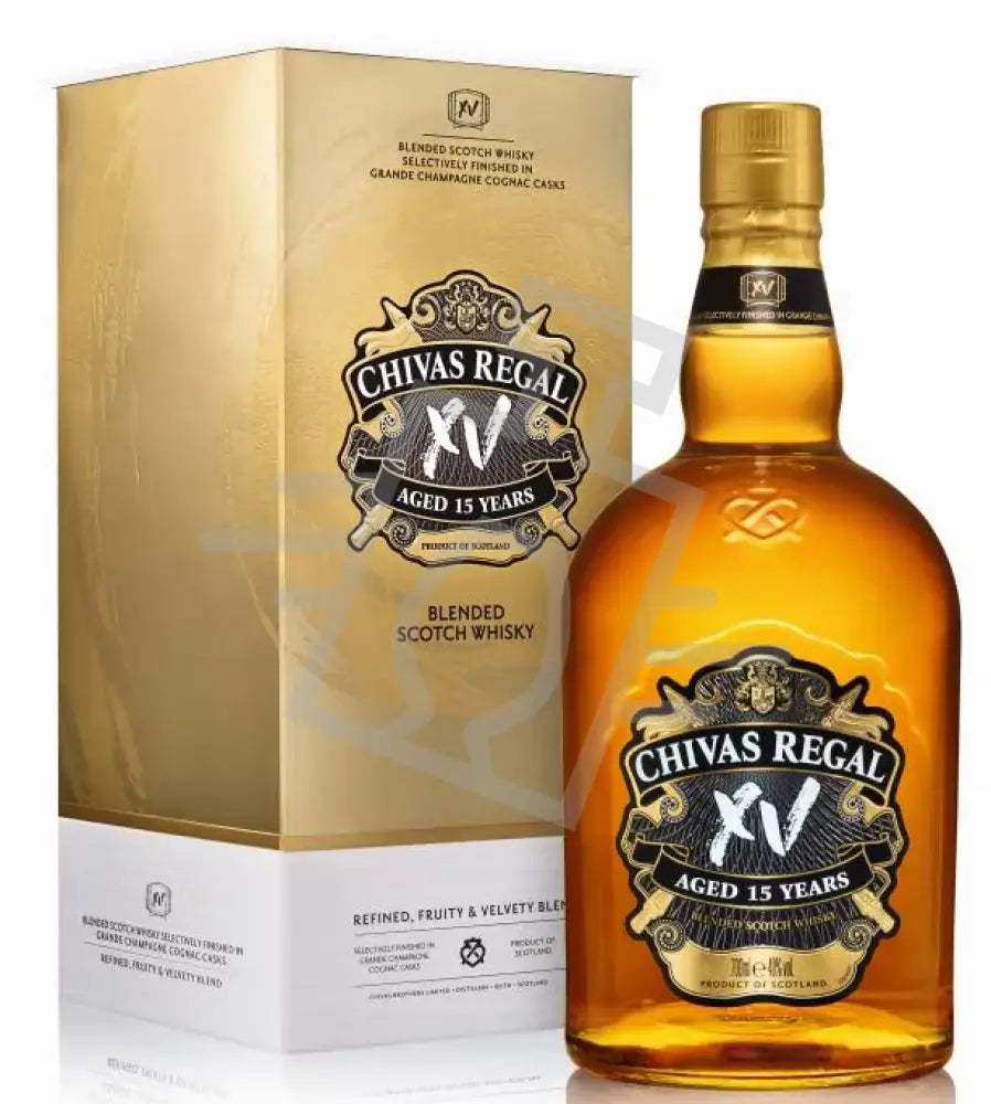 CHIVAS REGAL Whisky 15y 0,7l XV 40% DD.