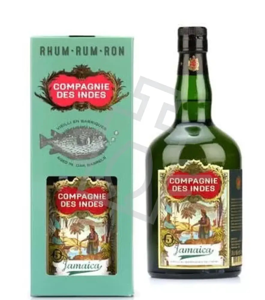 COMPAGNIE DES INDES Rum  5y 0,7l Jamaica Navy Strength 57% DD.