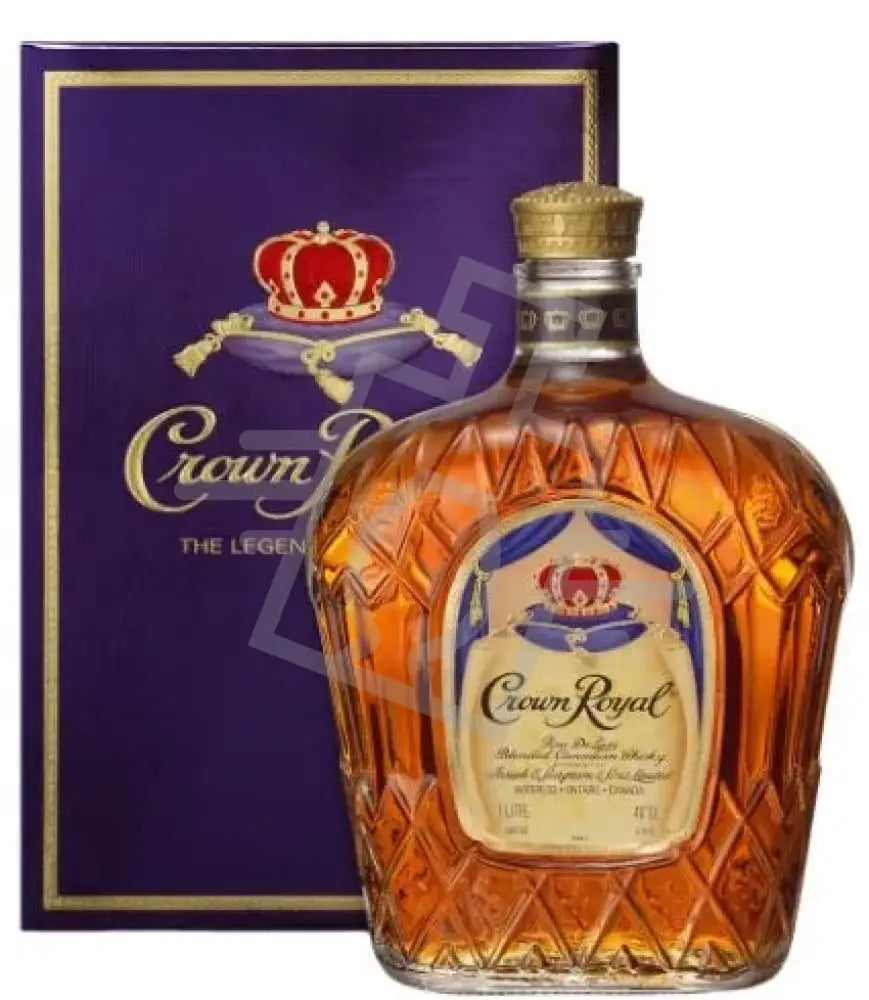 CROWN ROYAL Whisky Fine De Luxe Blended Canadian 1,0l 40% DD.