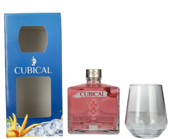 Cubical Kiss Premium Gin DD. [0,7L|37,5%] + pohár