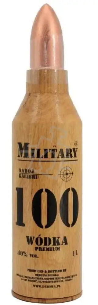DEBOWA Vodka 1,0l Military 100 40% FADD.