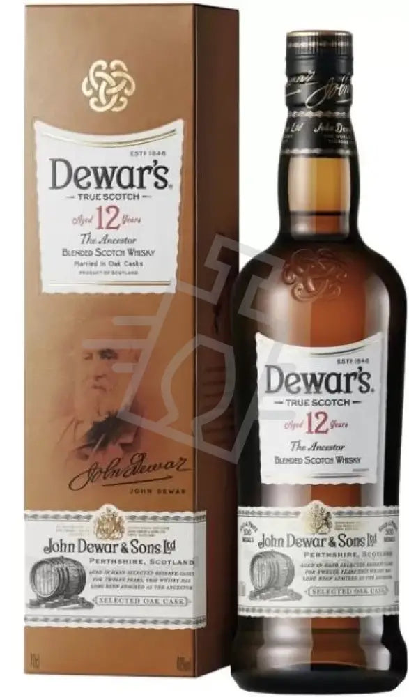DEWAR'S Whisky 12y 0,7l Scotch 40% DD.