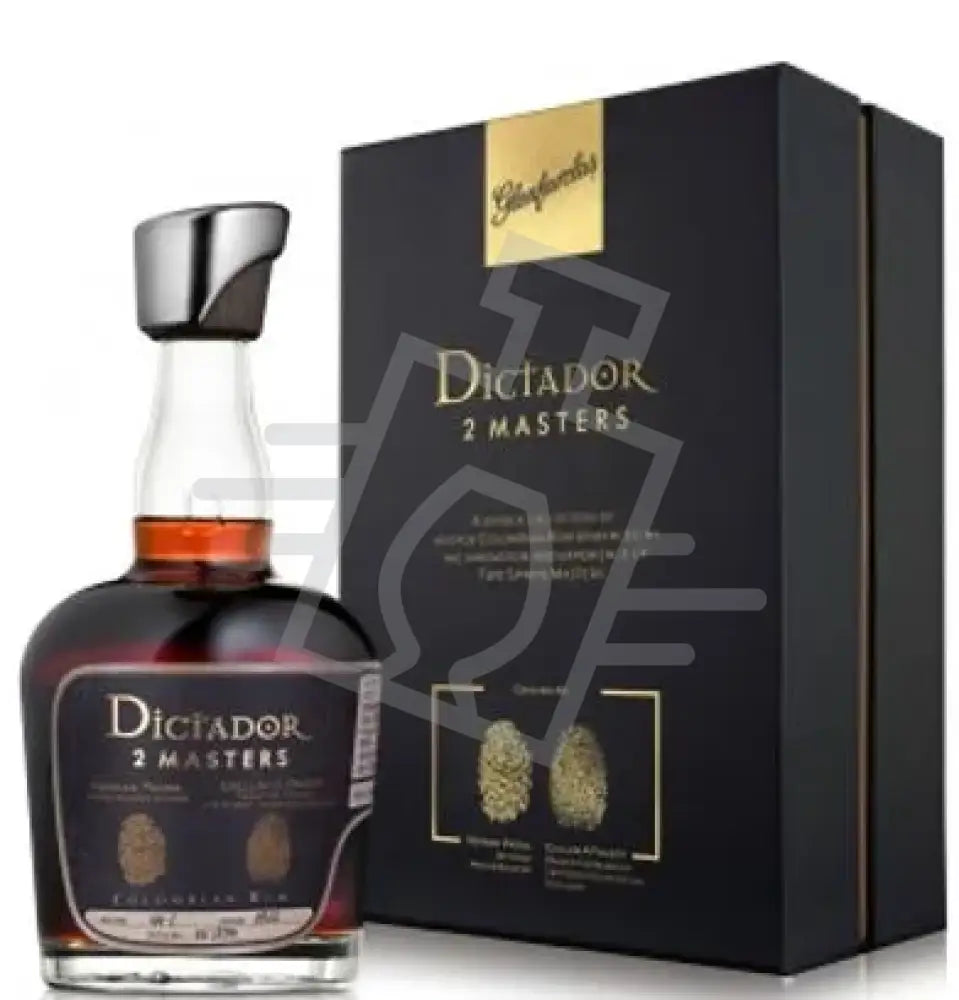 DICTADOR Rum 0,7l 2 Masters Vintage 1977 Glenfarclas Cask 44% DD.