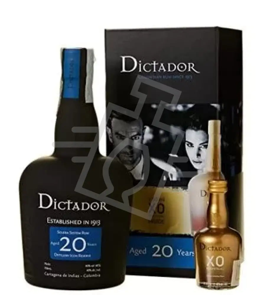 DICTADOR Rum 20y 0,7l 40% DD. + Dictador 0,05l XO Perpetual 40%