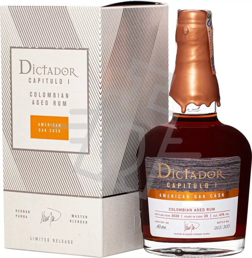 DICTADOR Rum 0,7l Capitulio I American Cask 1998 B:2020 22 years 42% DD.