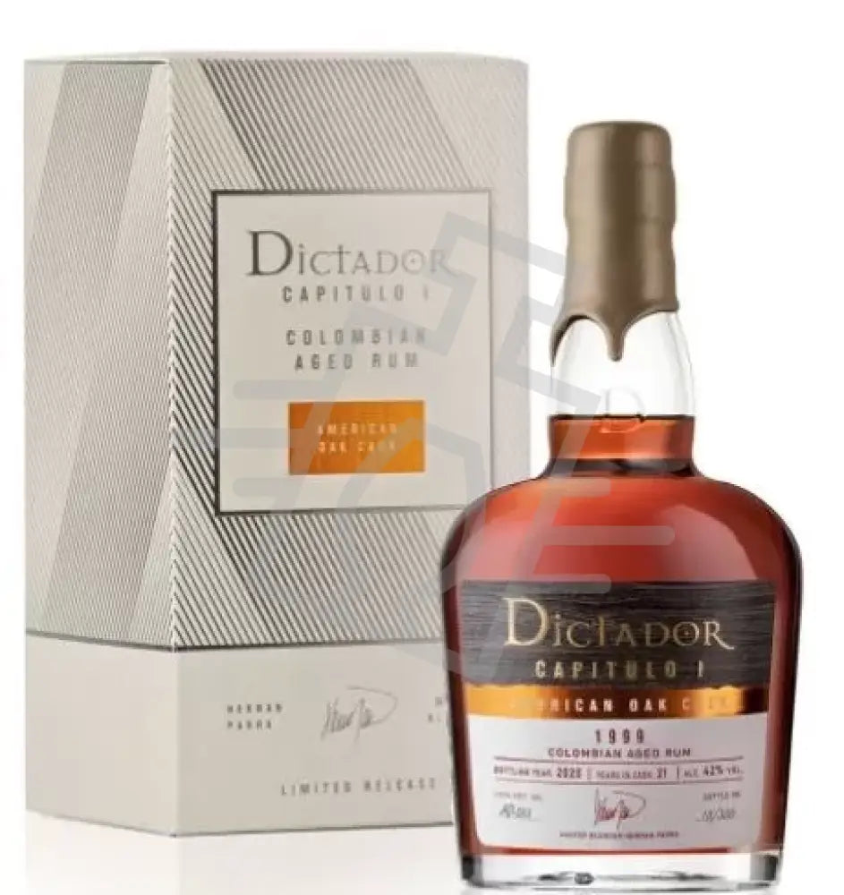DICTADOR Rum 0,7l Capitulio I American Cask 1999 B:2020. 21 years 42% DD.