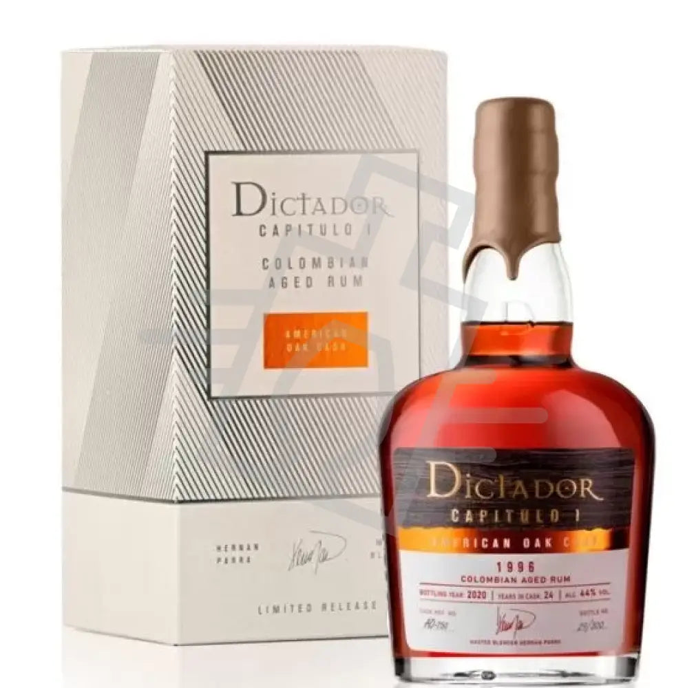 DICTADOR Rum 0,7l Capitulio I American Cask 1996 B:2020. 24 years 44% DD.