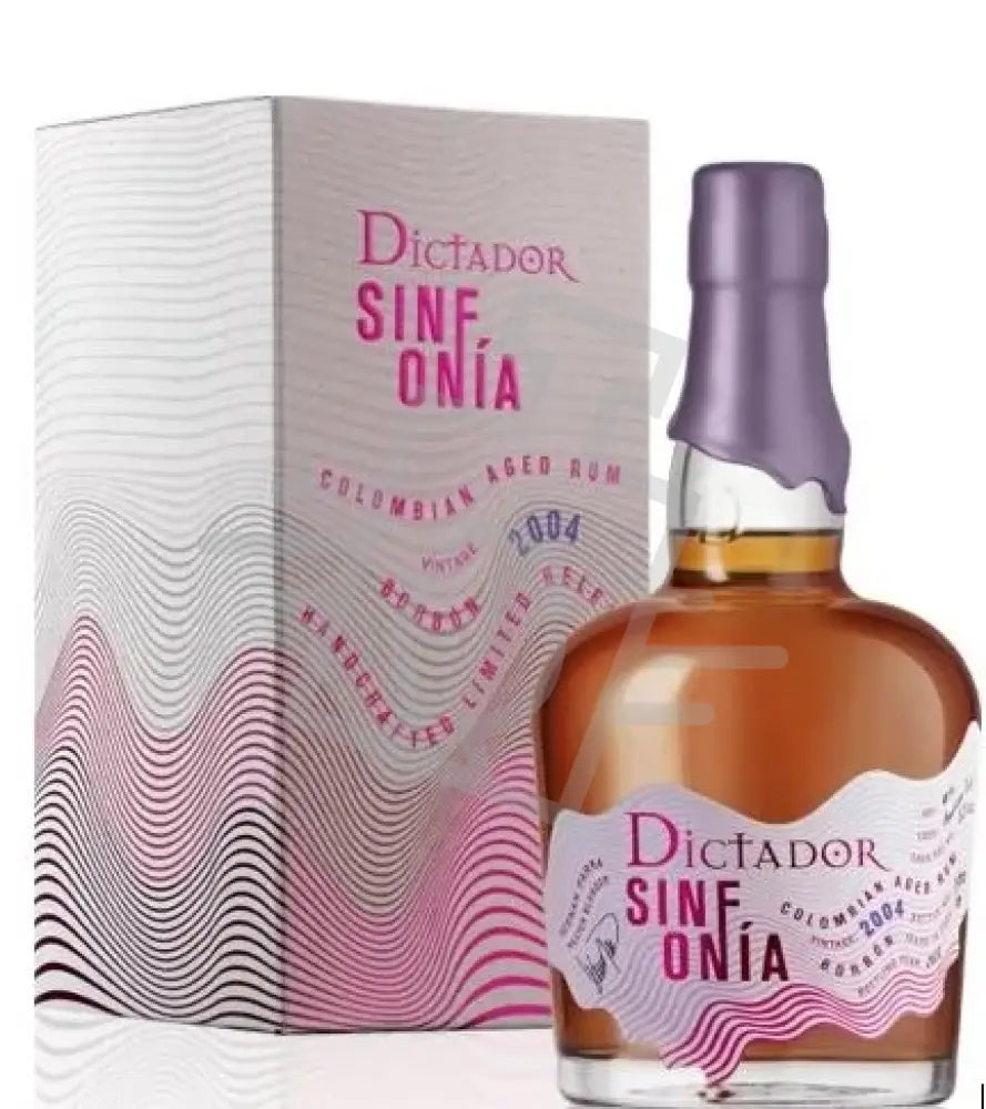DICTADOR Rum 0,7l Sinfonía Borbón 2004. American Oak Cask Lim.Ed. 41% DD.