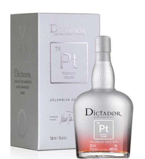 DICTADOR Rum 78 Pt Platinum [0,7L|40%] DD.