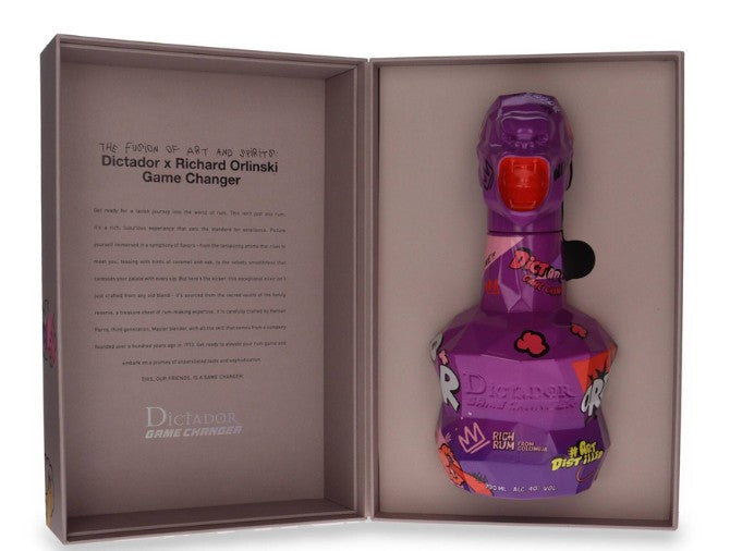 DICTADOR Rum Game Changer Violet Edition [0,7L|40%] DD.