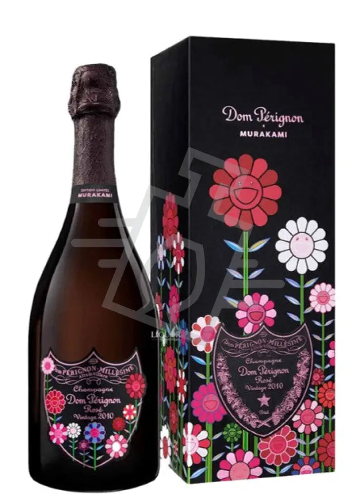 DOM PÉRIGNON Champagne Rosé Vintage 2010. [0,75L|12,5% ] Murakami Ed. DD. Pezsgő habzóbor