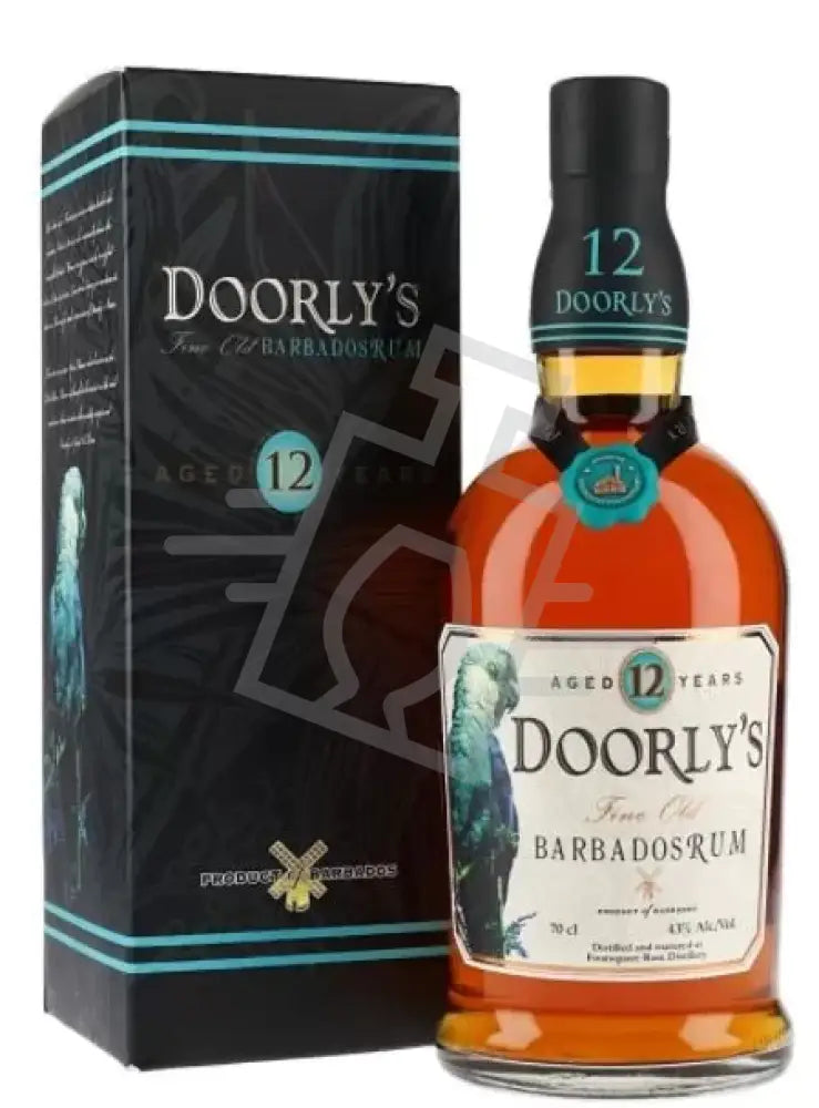 DOORLY'S Rum 12y 0,7l Barbados 43% DD.